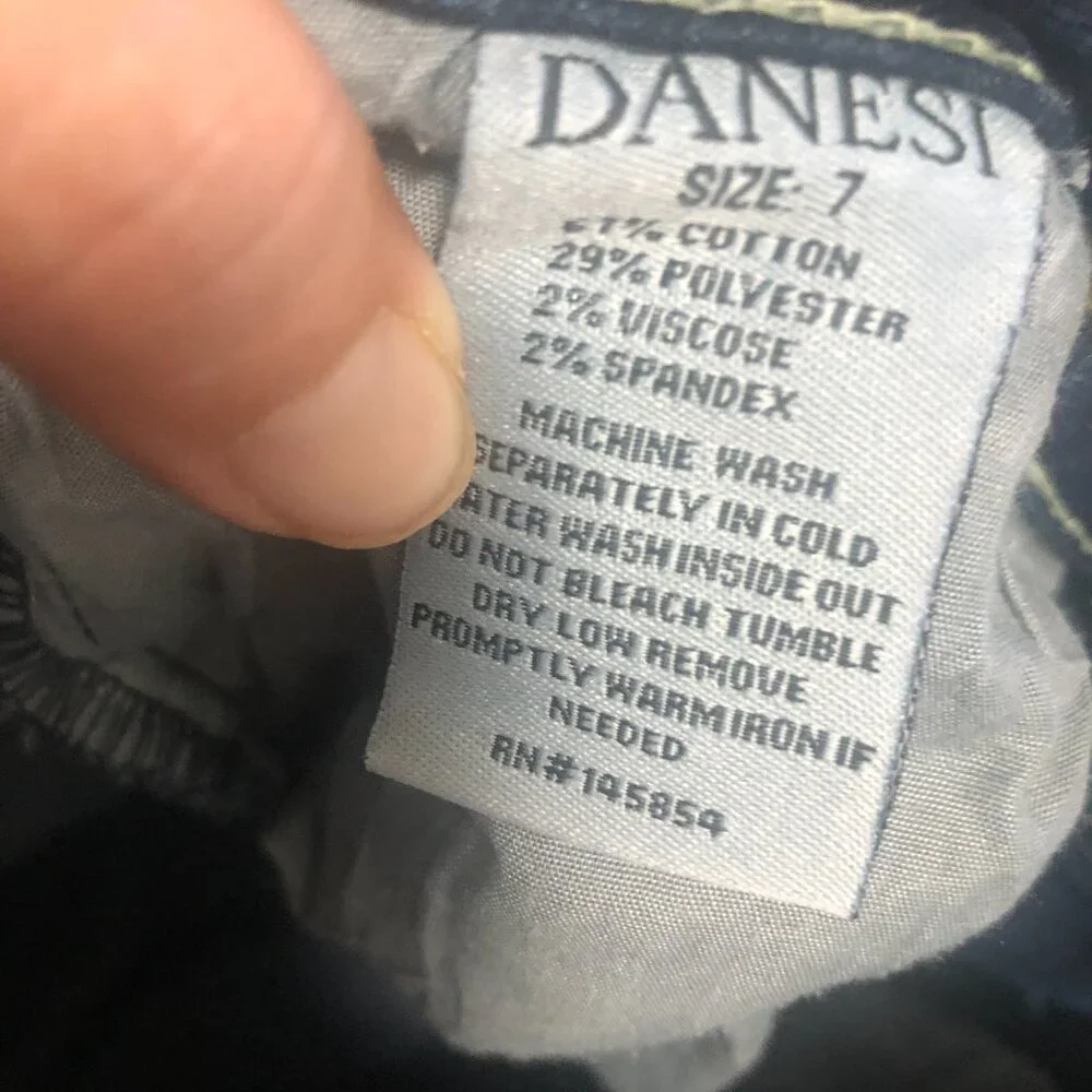 Danesi Jeans Women's Size 7 - Picture 6 of 6